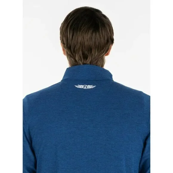 Men's Straight Down Crusher Quarter-Zip Shirt (L)